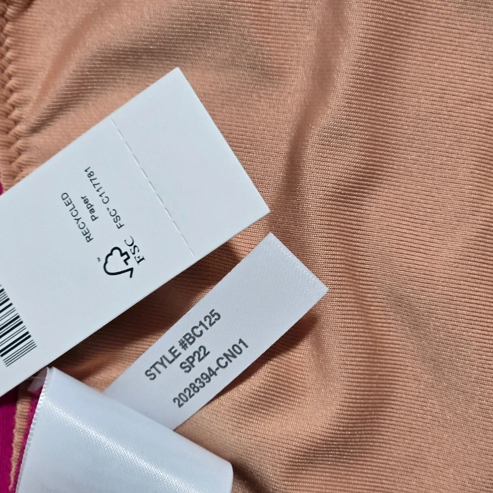 J. Crew Curved-waist cheeky‎ bikini bottom Radiant Fuchsia S NWT